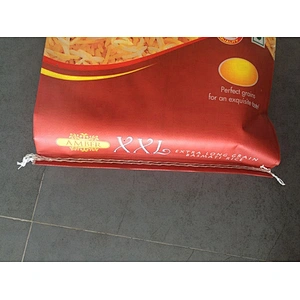Pakistan bopp laminated pp woven rice packing bag for sale ,woven plastic bag rice 25kg