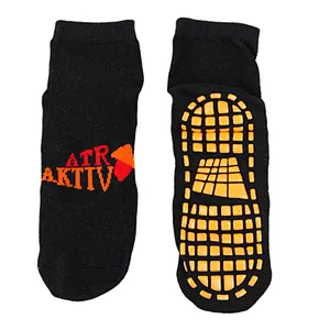Knit Sport Trampoline Outdoor Park Socks Anti Slip Grip Indoor Home Socks