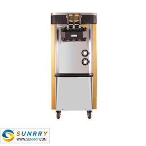 Buffet restaurant soft ice cream vending machine business in ice cream with big capacity