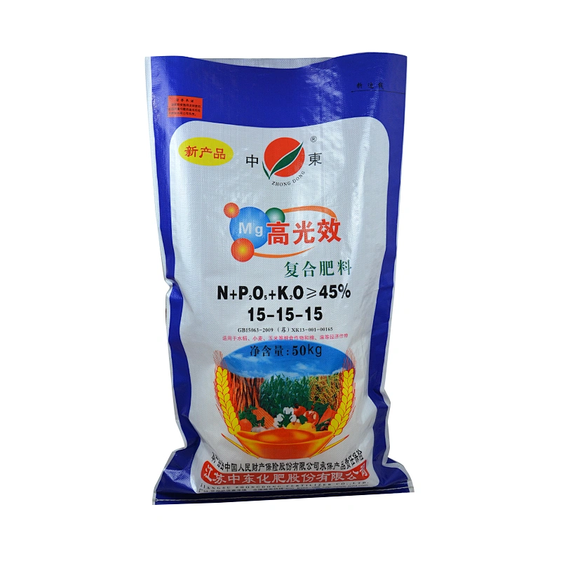 Professional manufacture pp woven fertilizer bag 50kg