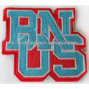 Computer embroidery designs with heat-cut border heat seal backing excellent quality