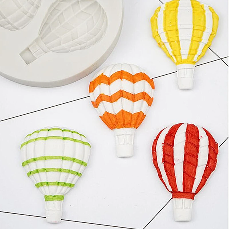 Hot Air Balloon silicone fondant mold