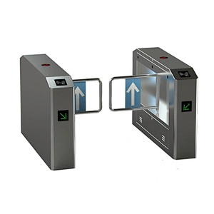 Intelligence Security Gym Entrance and Exit Electric Swing Barrier Turnstile Gate