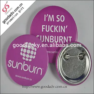 tinplate badge custom button badge pin for kids