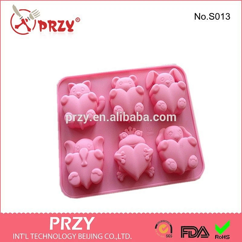PR013 PRZY Alibaba silicone mold cake suppliers