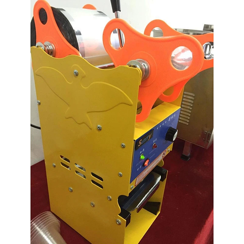 Guangzhou Machinery High Output 300-500 cup/h Plastic Cup Sealer Machine