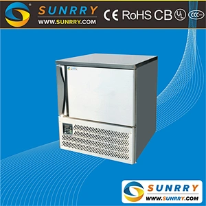 Commercial restaurant upright blast chiller freezer