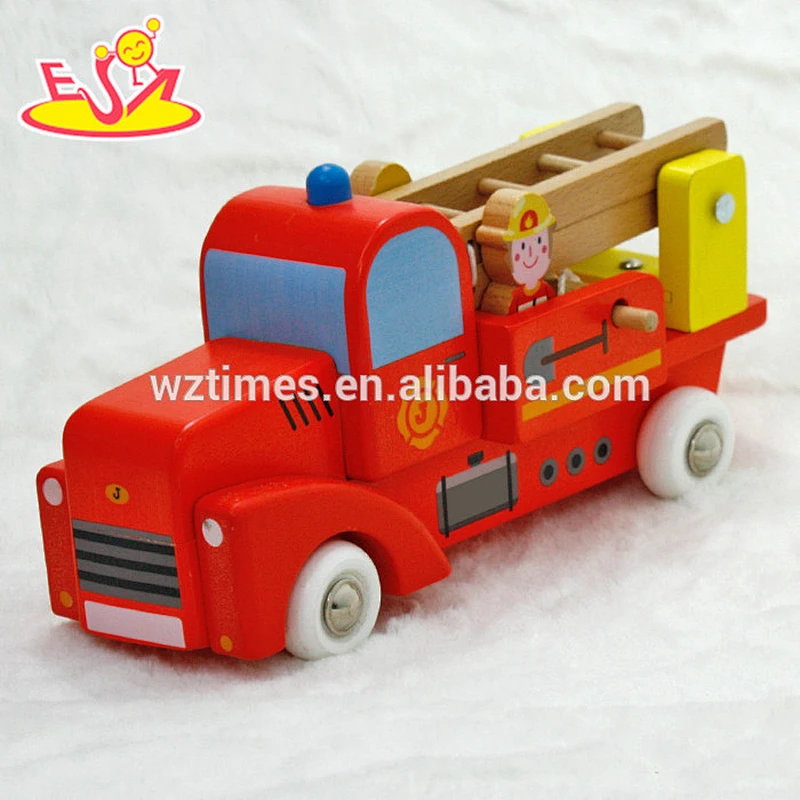 wholesale most popular lovely wooden toy car for children W04A185
