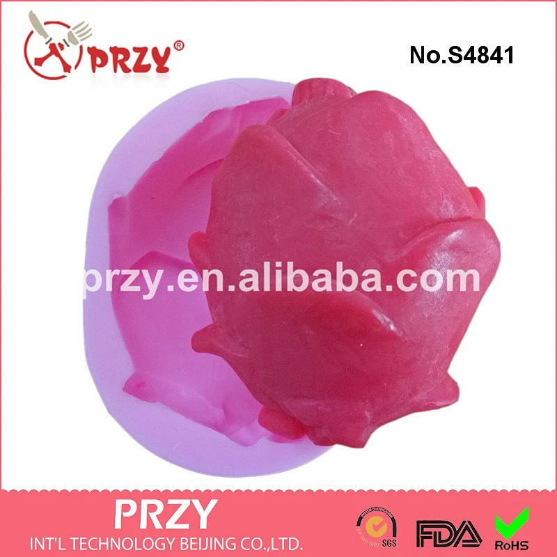 S4841 Silicone soap mould thai pitaya designsilicone handmade soap mould
