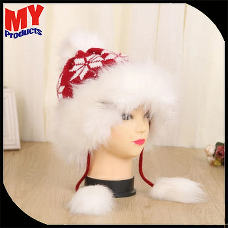 hot selling custom knitted beanie hat orange