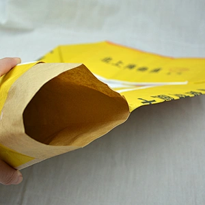 Customized kraft paper valve bags for 20kg cement with good quality