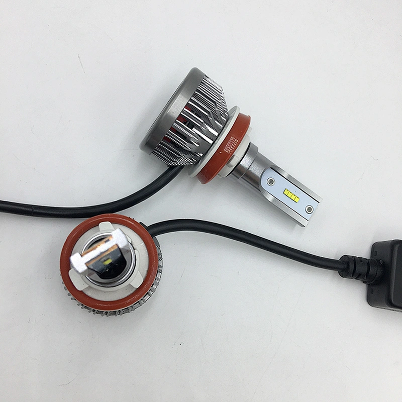 2018 auto parts intelligent temperature control K1 K1S K1X 4000lm led headlights 9012 headlight bulb cross reference