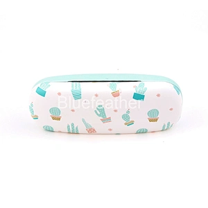 Blue Cactus Bonsai Ball Cactus Eyeglasses-case Optical Case