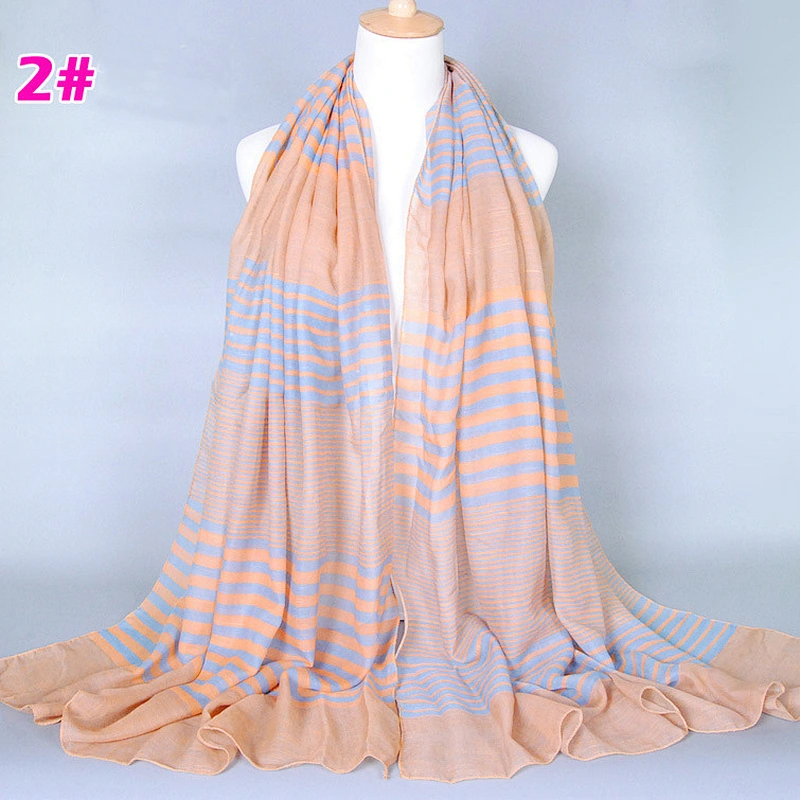 Wholesale yiwu muslim scarf hijab cotton scarf shawls for women