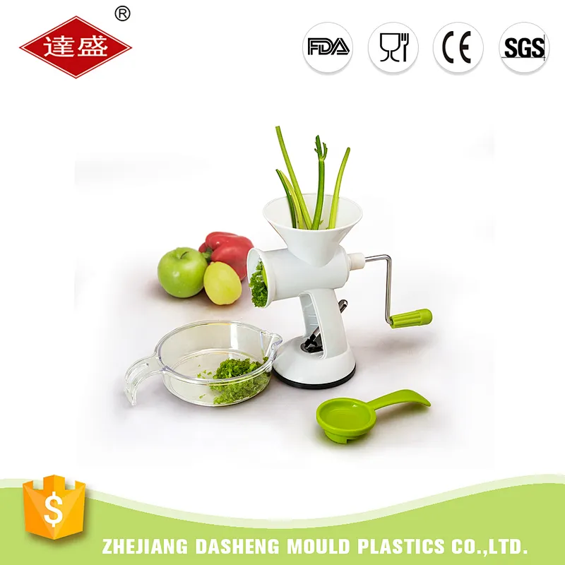 kitchen tools simple plastic manual meat grinder