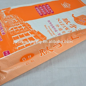 sand bag for tent, putty powder bag with valve port 20kg