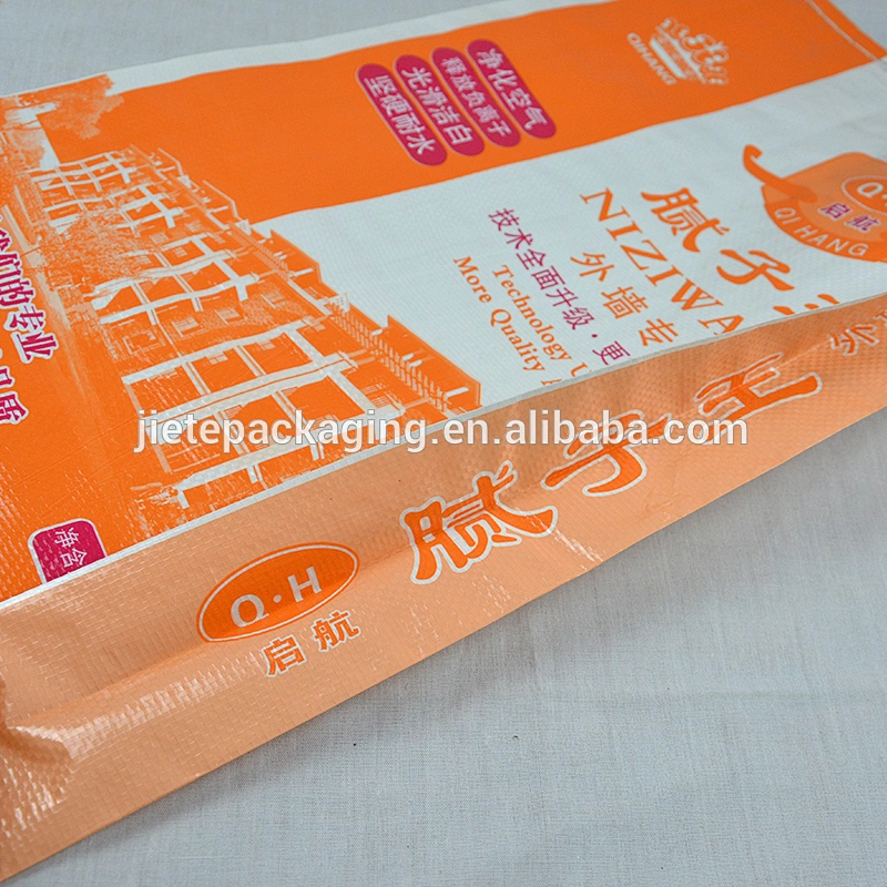 sand bag for tent, putty powder bag with valve port 20kg