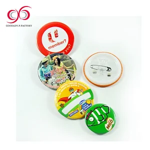 Hot sale tin button talent badge 35mm the badge guangdong