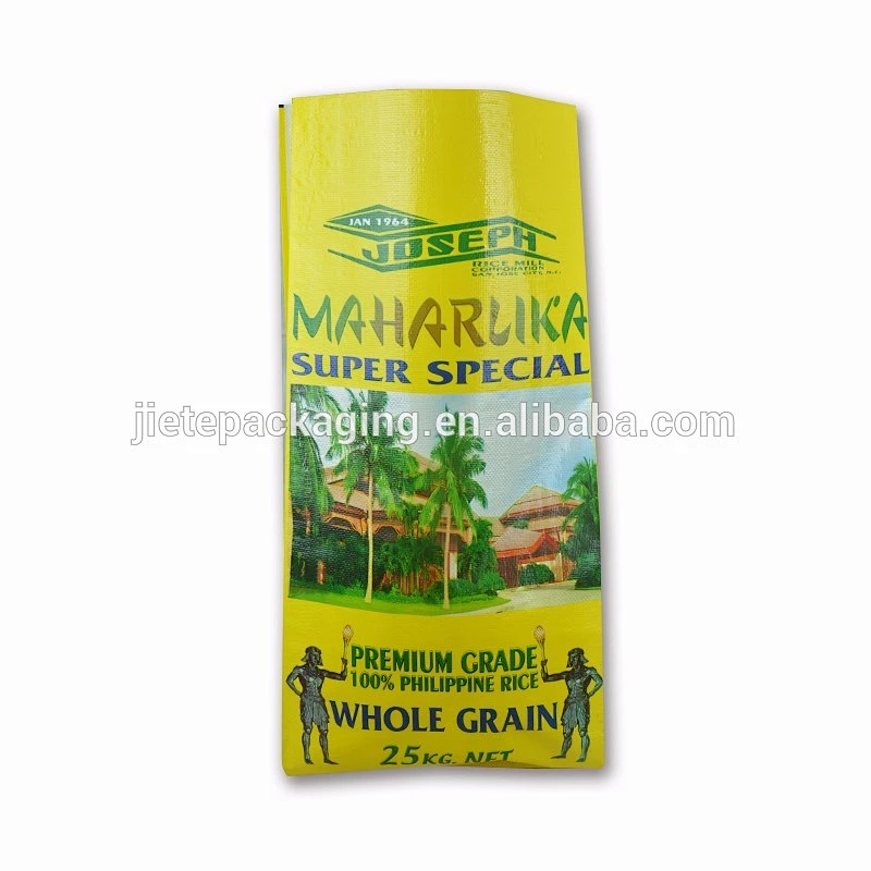 Video, High quality 100% virgin plastic material pp woven sack bags with color printing for packing hybrid rice seed 25kg