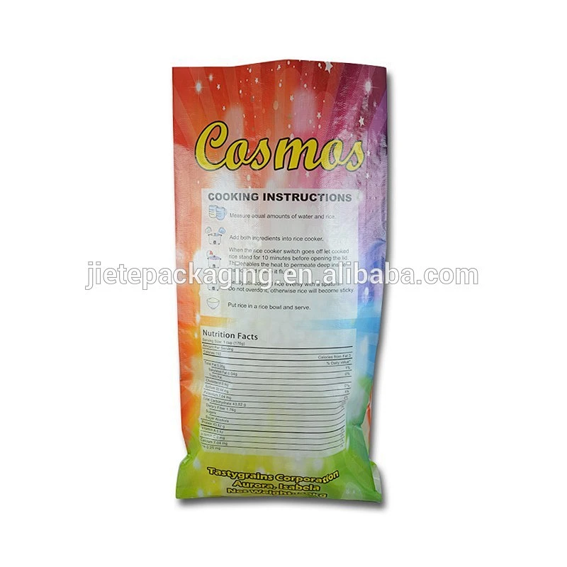 Hot selling products clear plastic pp woven rice bags