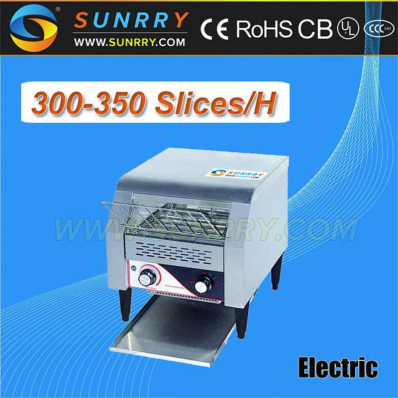 Electric conveyor belt toaster with CE approved conveyor bread toaster oven (SUNRRY SY-TS387B)