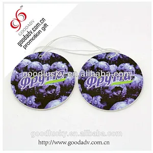 hot sale round sexy paper air freshener for vent car