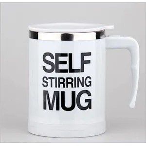 2018 high-quality gift 14 oz auto milk coffee mixing cups mugs self stirring