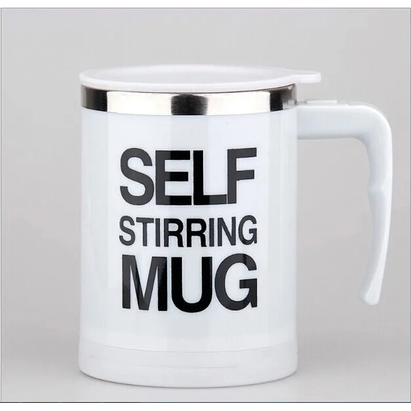2018 high-quality gift 14 oz auto milk coffee mixing cups mugs self stirring