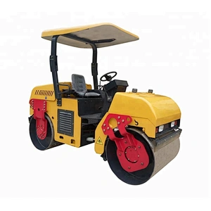 Jining factory-out Hydraulic YFR-3000 3 ton Double Drum Vibratory Road Rollers for hot sale