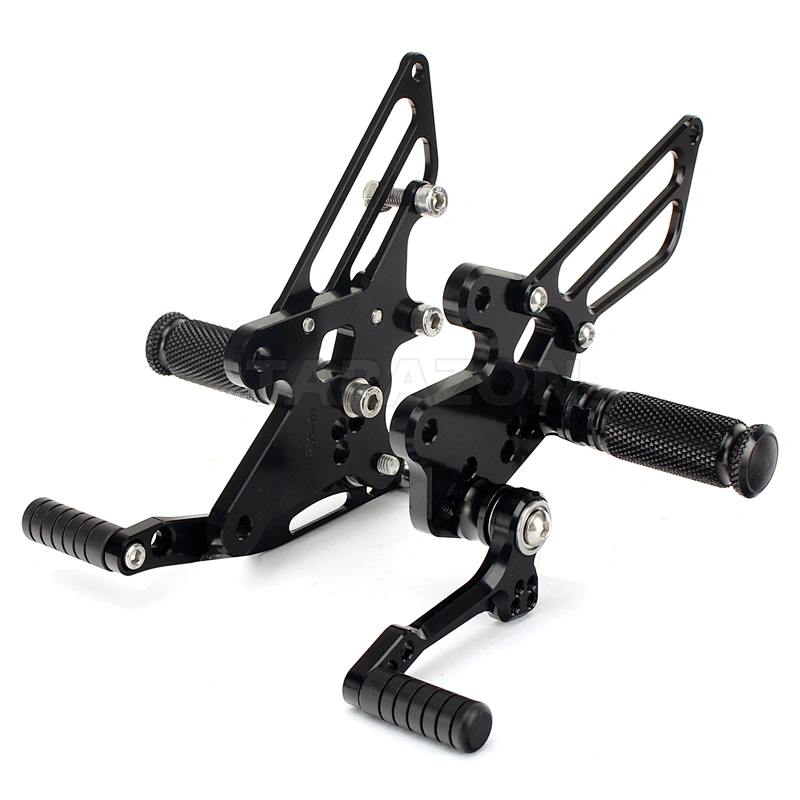 CNC Aluminum Billet adjustable motorcycle Rear sets For Kawasaki Ninja 250