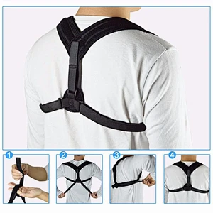 Neoprene Back Support Back waist Posture for Adjustable