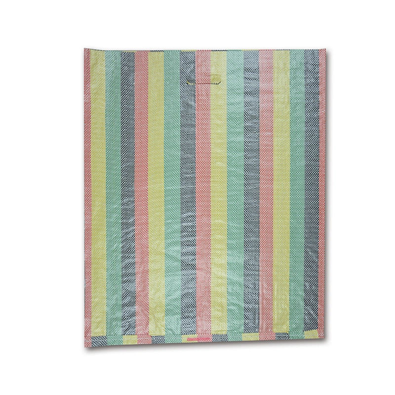 PP woven printed black football shopping bag