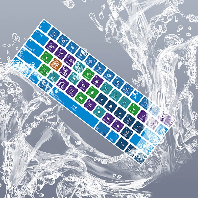 Slim Final Cut Pro X Hotkey TPU Keyboard Covers for macbook protector for Macbook Pro 13 Inch Touch Bar keyboard skin