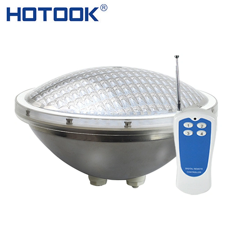 HOTOOK Stainless Steel 12V 24W Par56 LED  Outdoor Recessed LED Pool Light
