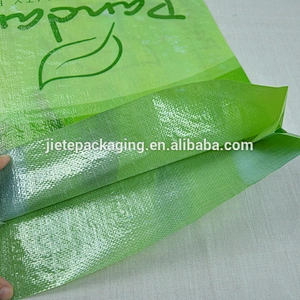Transparent pp woven peanut bag plastic packaging bag for grain