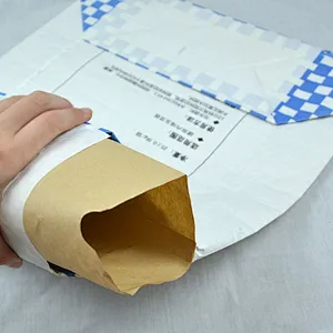 Cheap custom made kraft valve paper bags for cement packaging