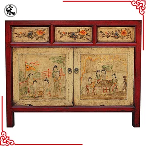 chinese antique oriental handmade painted furniture in stores