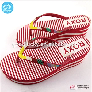2017 new women sandals eva slipper high heels wedge flip flops