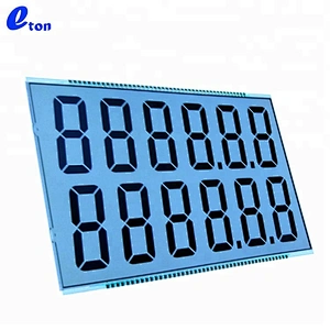 fuel dispenser 12 digits 7segment HTN lcd display