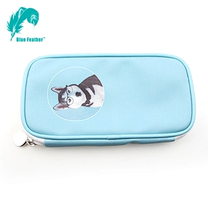 Student's Favourite Pu Leather Pencil Bag