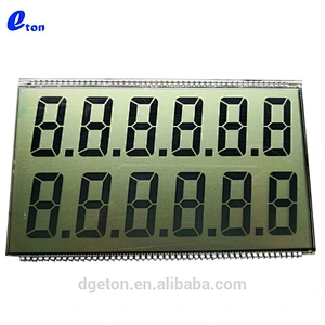 Pin connector custom TN type LCD display
