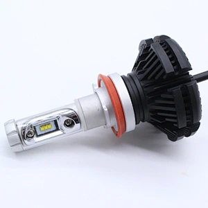 12V Car LED Kit X3 Fanless H11 50W Headlight