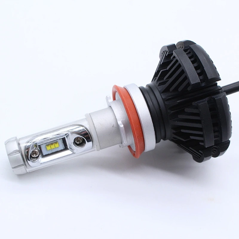 12V Car LED Kit X3 Fanless H11 50W Headlight