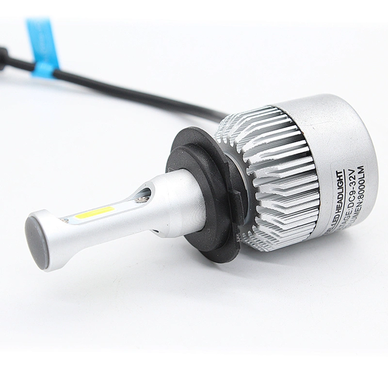 All In One Led Car Headlight S2 H1 H3 H4 H7 H8 H11 With Fan