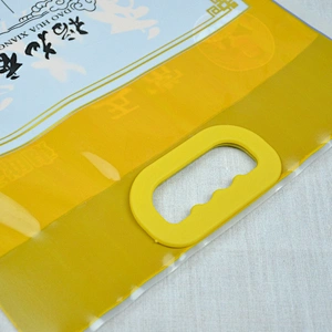 Customized PE food vacuum plastic bag for market use