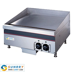 Commercial griddle with square flat griddle frying pan (SY-GR406C SUNRRY)