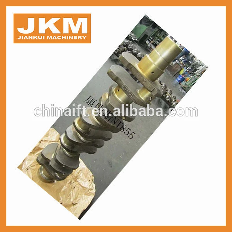 CCEC original SHANTUI SD22 bulldozer NT855 engine crankshaft