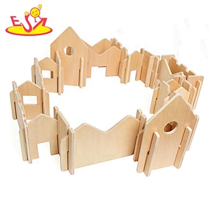 2019 New arrival educational wooden architect toys for kids W03B079