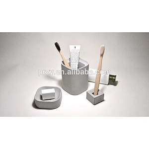 S9149 Concrete silicone molds Toothbrush concrete holder mold concrete soap holder molds DIY Bathroom concrete ware molds