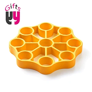 disposable new 9 cavity silicone egg trays egg ring